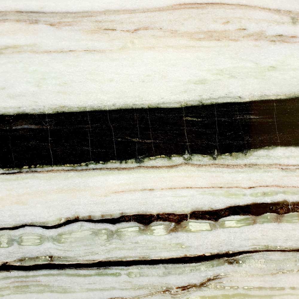 Polished stone finish